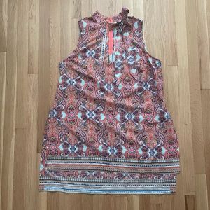 BISOU BISOU Bow Keyhole Dress 0X